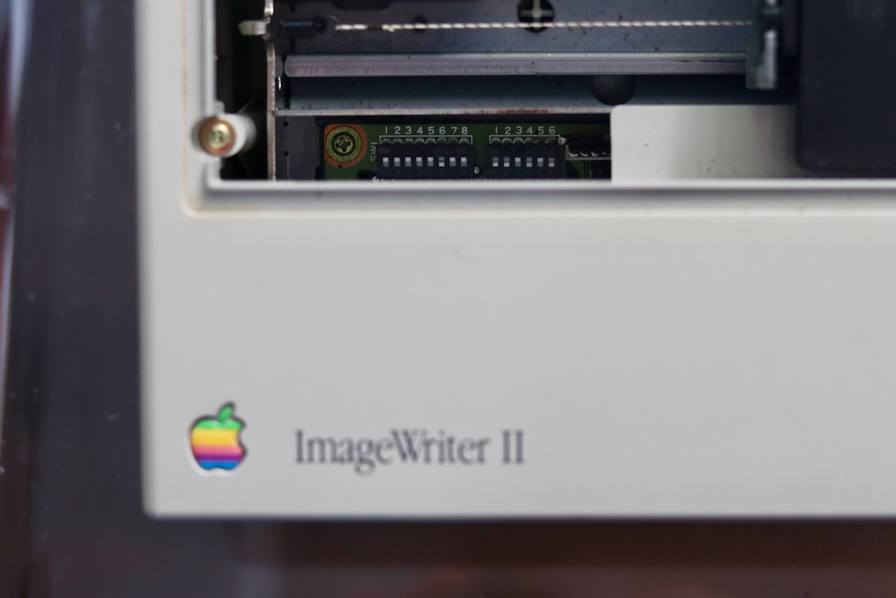 ImageWriter II DIP Switches