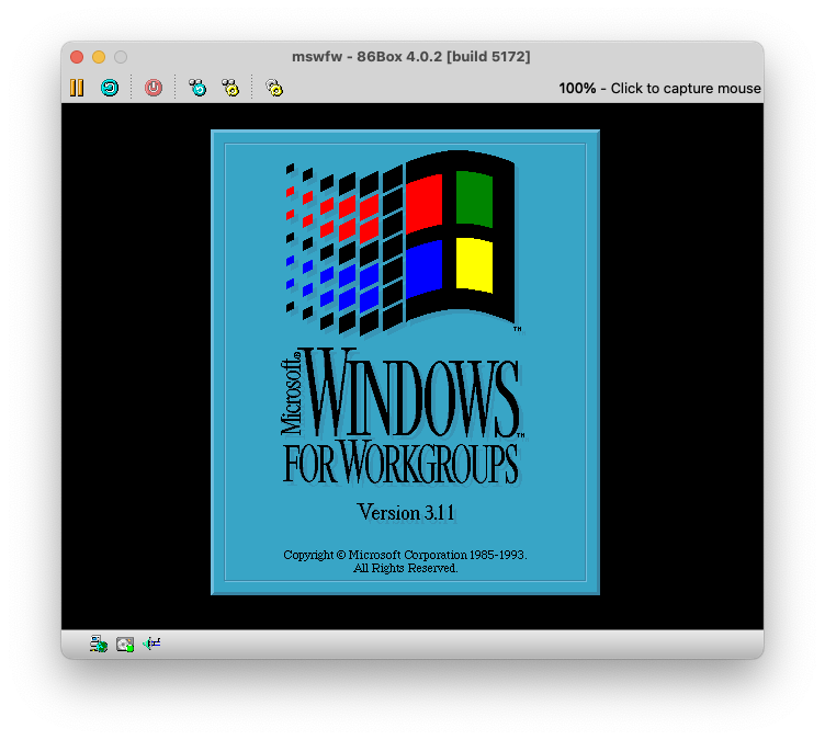 Windows Startup Screen