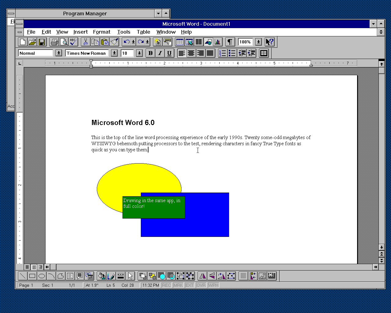Microsoft Word 6.0