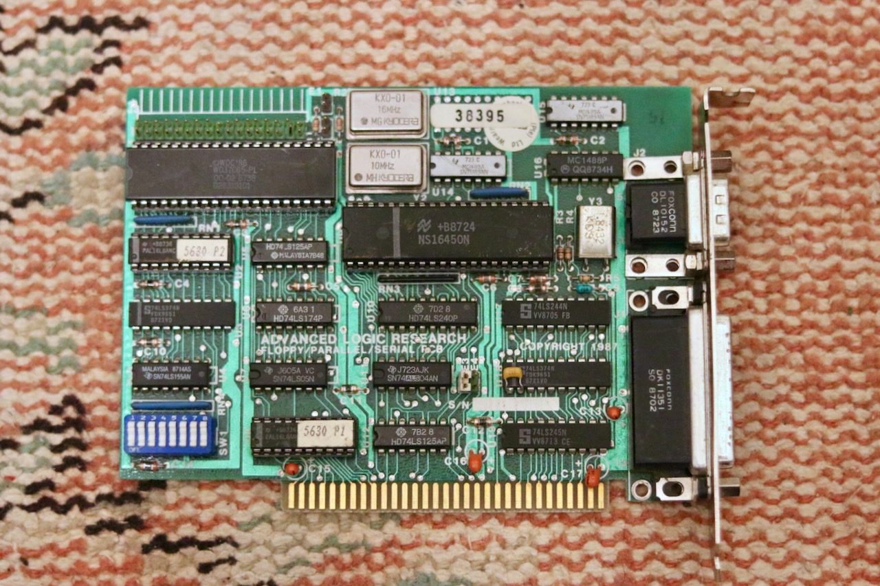 Advanced Logic Research Floppy/Parallel/Serial card