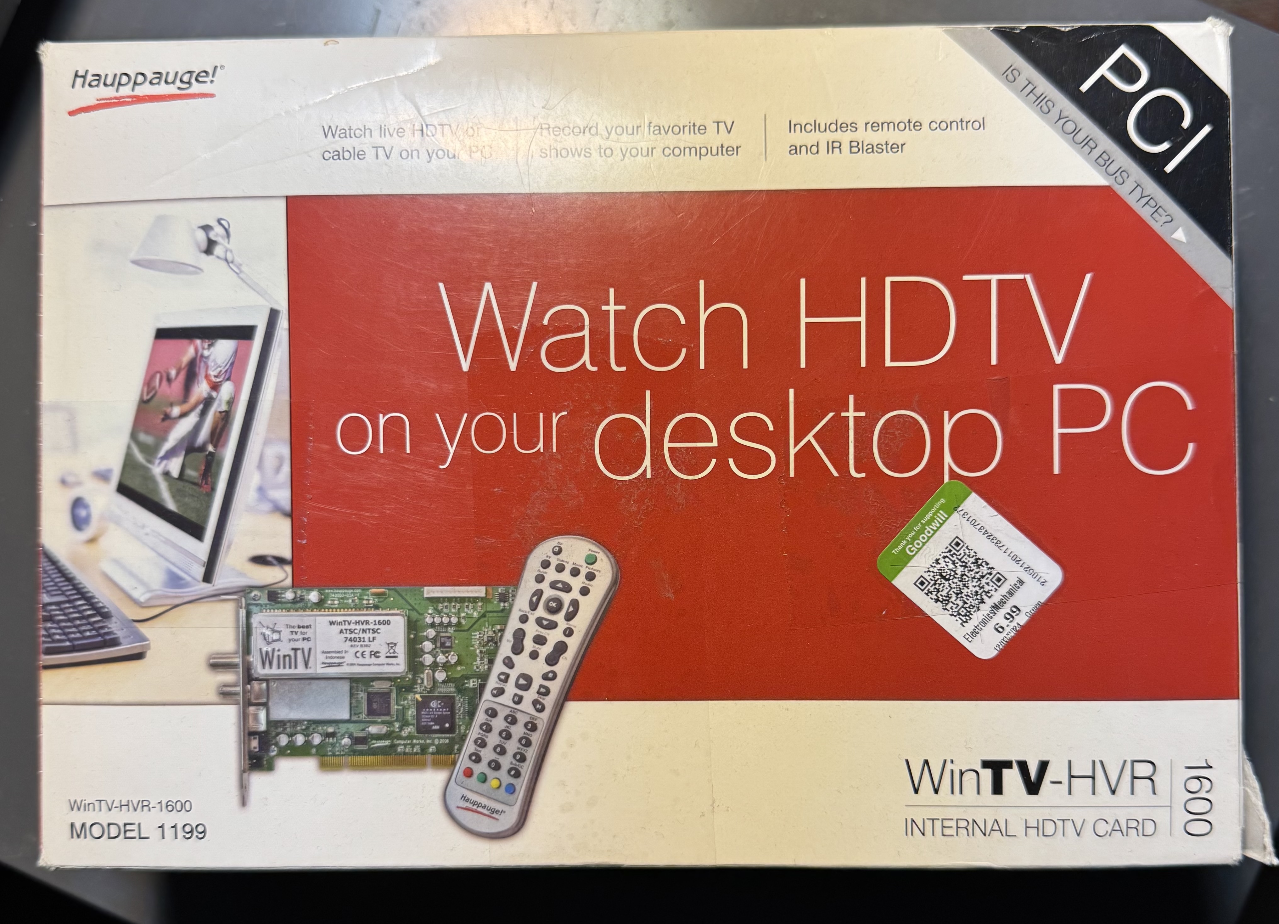 Hauppauge WinTV-HVR 1600 box