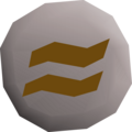 An Earth Rune from the 2007-era version of the online role-playing game Runescape
